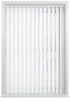 Subtle Grain, Ice - Vertical Blind